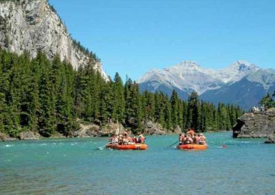 Rafting on the Bow River